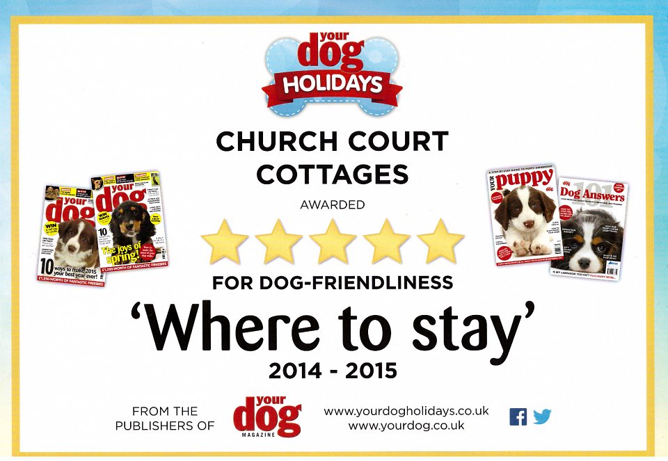 5* Dog Friendly Cottages